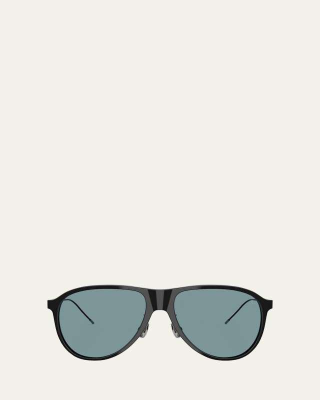 0BC4011S Acetate Aviator Sunglasses